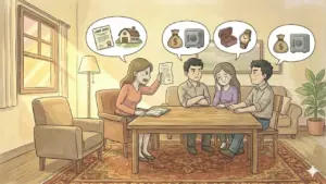 Anh cả đòi nửa phần đất dù bố mẹ đã nói chia đều cho 4 anh em