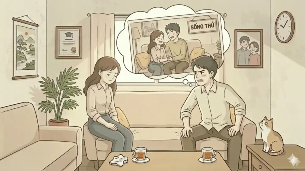 Chồng hay nhắc lại chuyện tôi từng sống thử với người cũ