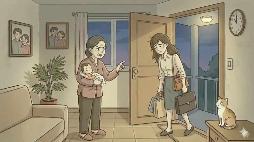 Mẹ chồng bảo tôi nên nghỉ việc vì hay về muộn