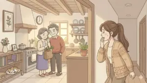 Bố mẹ chồng bĩu môi, nhếch mép khi nhìn túi thức ăn mẹ tôi mang cho cháu