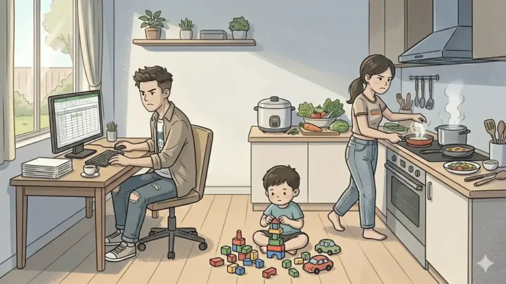 Chồng mặc kệ con trai gần 3 tuổi ốm đau chỉ vì không theo anh