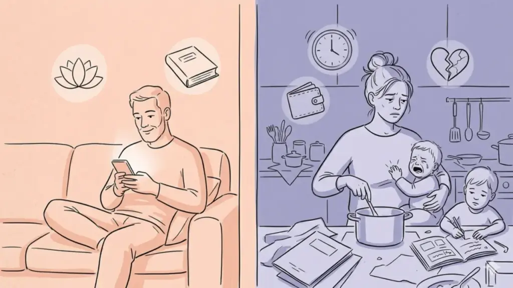 Gần chục năm chưa ngủ ngon giấc vì áp lực làm việc nhà