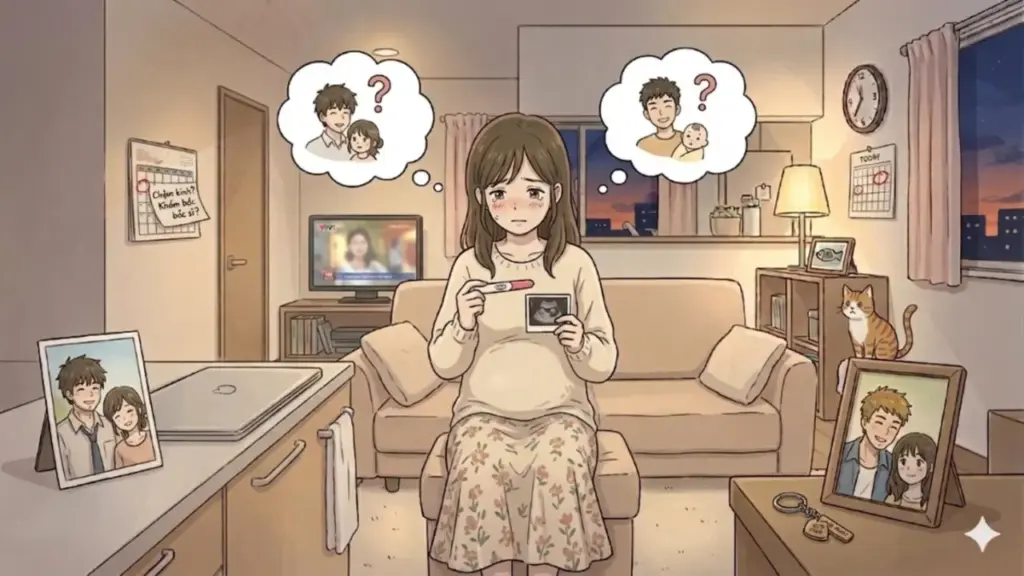 Hoang mang vì không biết con là của bạn trai hay người yêu cũ