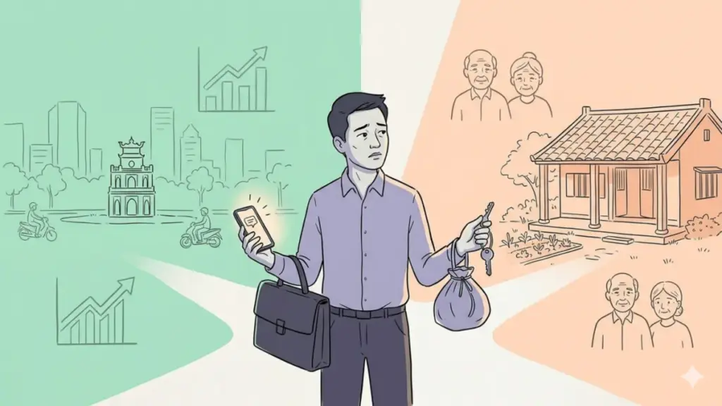 Mới quay lại công ty cũ chưa lâu, có nên xin nghỉ dài ngày để chăm bố