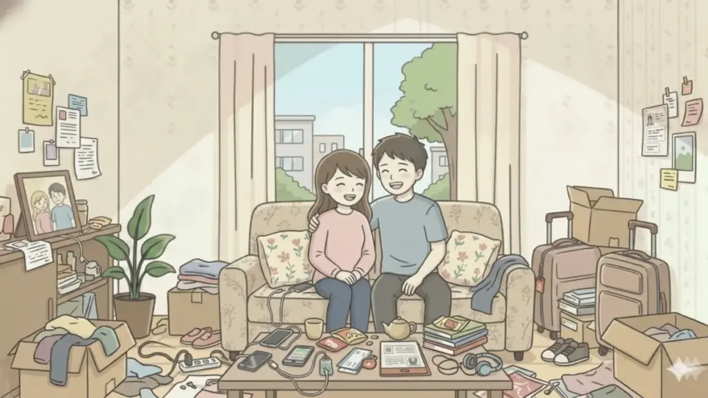 Tôi chọn ở dơ, bừa bộn giống chồng để gia đình luôn vui vẻ