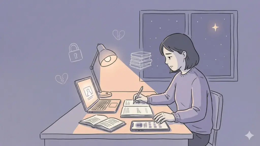 Tôi khổ sở mỗi lần lén lút vào trang cá nhân của người mình yêu đơn phương