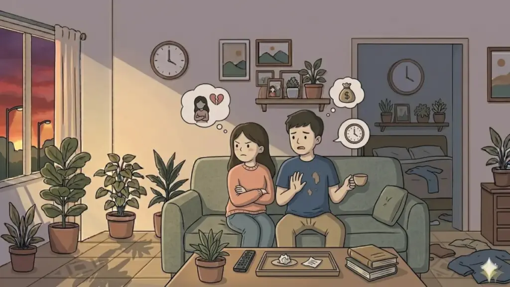 Vợ chê nhà tôi tự mua nhỏ, ở khu thu nhập thấp, không thoải mái