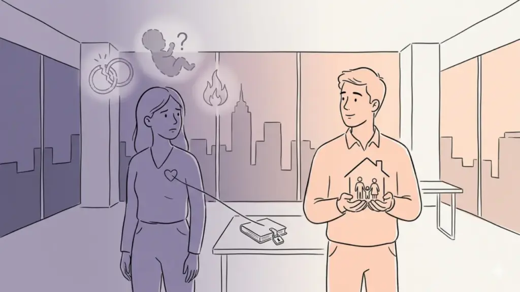 Yêu bạn trai nhưng sợ cưới