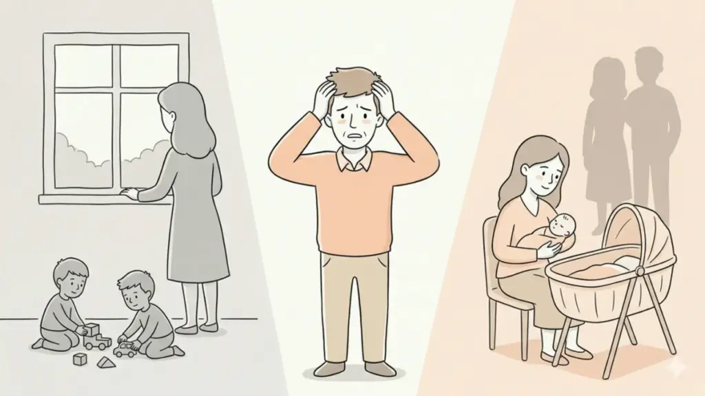 Bỏ vợ không đành, bỏ người tình và con riêng cũng không xong