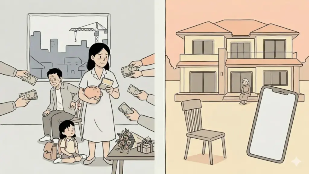 Bức xúc vì em gái chồng liên tục vay tiền để xây hai căn nhà to