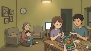 Chị gái báo nợ nhiều lần vì cờ bạc, bỏ mặc con bị Down cho mẹ già