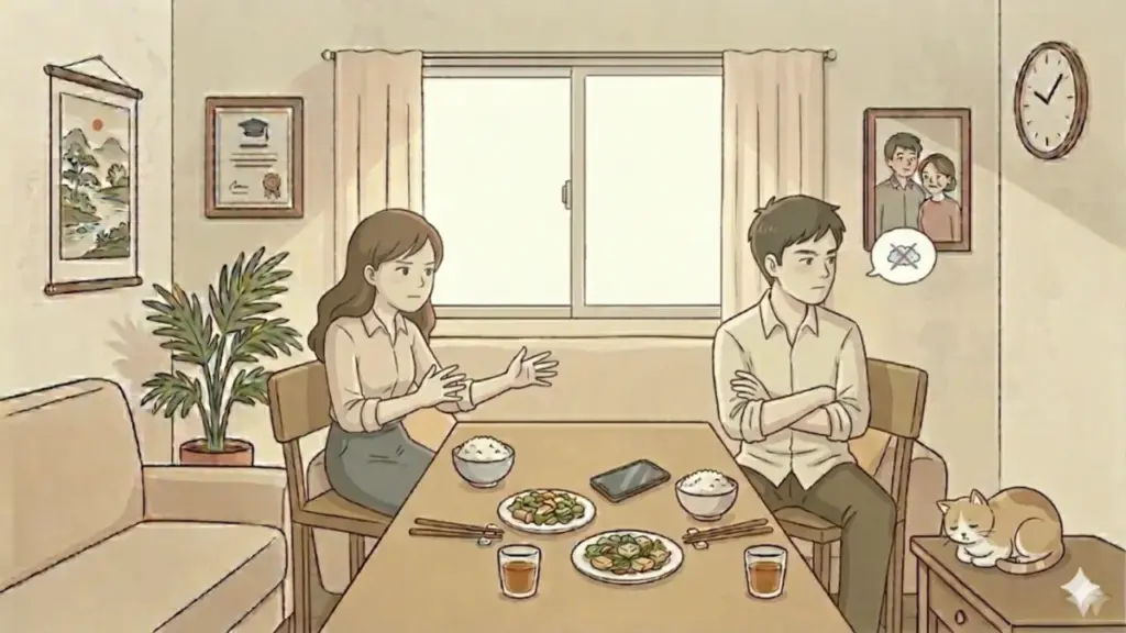 Chồng coi tôi như không khí mỗi khi giận dỗi