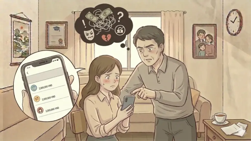 Chồng giận vì tôi lén gửi tiền cho bố mẹ đẻ suốt mấy năm nay