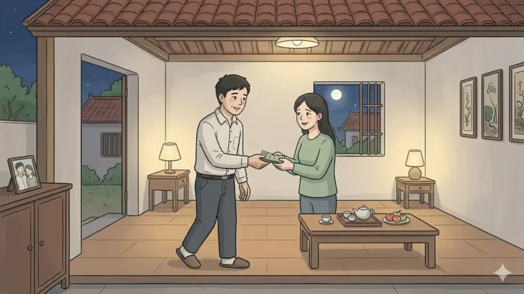 Chồng keo kiệt với bản thân vì mặc cảm làm ra ít tiền