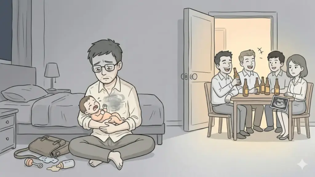Chồng không thiết tha gia đình khi tôi sinh hai con gái