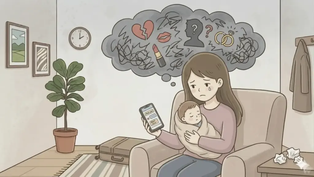 Chồng ngoại tình trước mặt vợ tới 4 năm tôi mới biết