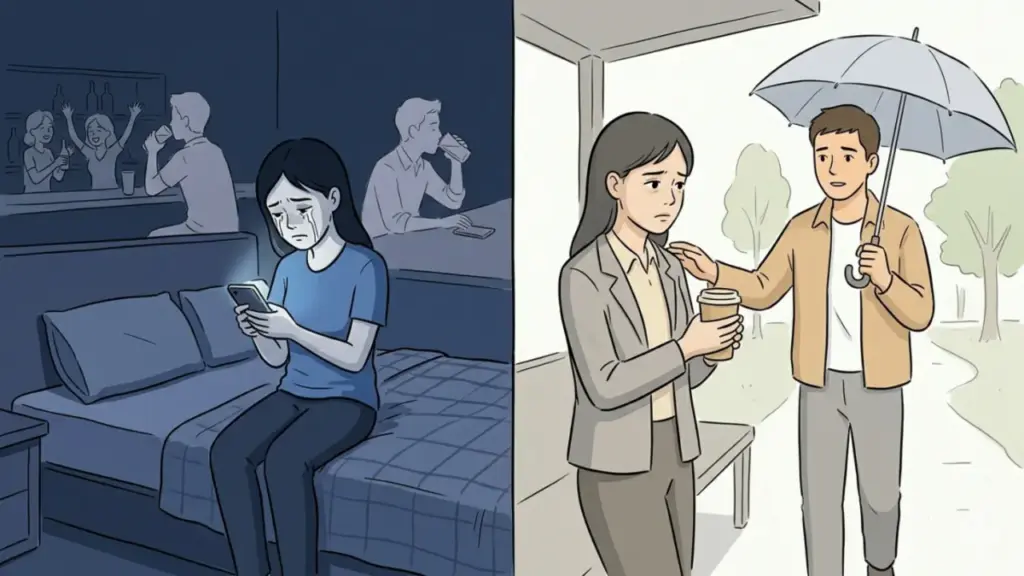 Sợ sự vô tâm của anh sẽ khiến tôi ngã vào vòng tay người khác