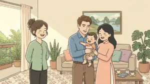 Tôi tổ chức sinh nhật con cùng chồng cũ nhưng không đăng ảnh lên mạng