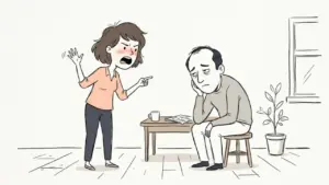 Tôi trưởng thành hơn sau khi lấy người vợ hay cằn nhằn