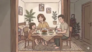 Vợ chỉ lo cho con, để mặc tôi co ro một mình ốm sốt