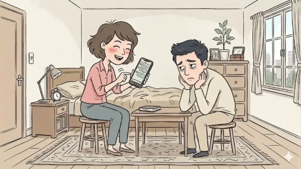 Vợ nói nam đồng nghiệp cô ấy tâm sự bất kể ngày đêm chỉ là bạn thân