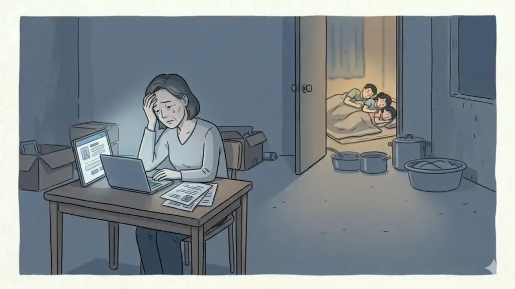 45 tuổi mất việc, tôi loay hoay tìm cách nuôi ba con