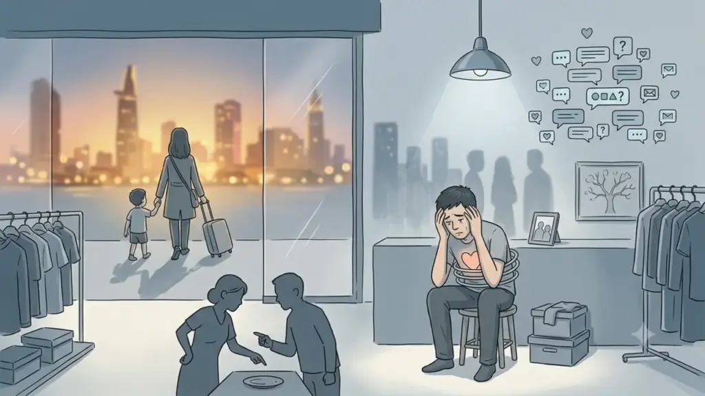Tôi chỉ trích em vì từng trao thân cho người khác