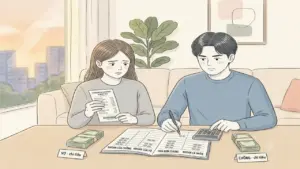 Chồng có nhà xe riêng nhưng bắt vợ sòng phẳng ly cà phê