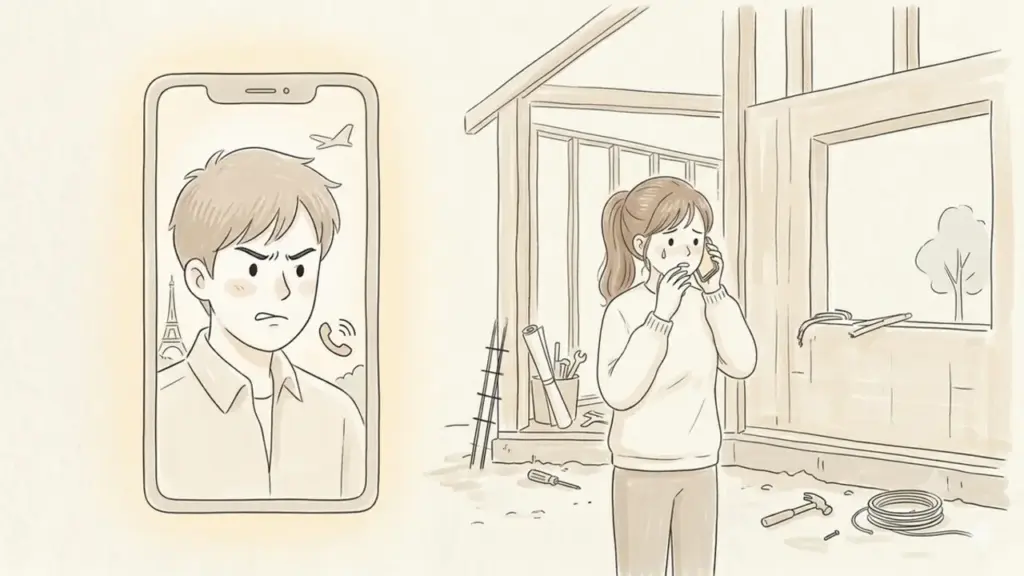 Chồng nói bố mẹ tôi 'không biết nghĩ' vì ít sang thăm nhà đang xây
