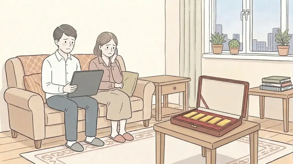 Có nên bán lỗ 5 lượng vàng để gửi tiết kiệm lấy lãi