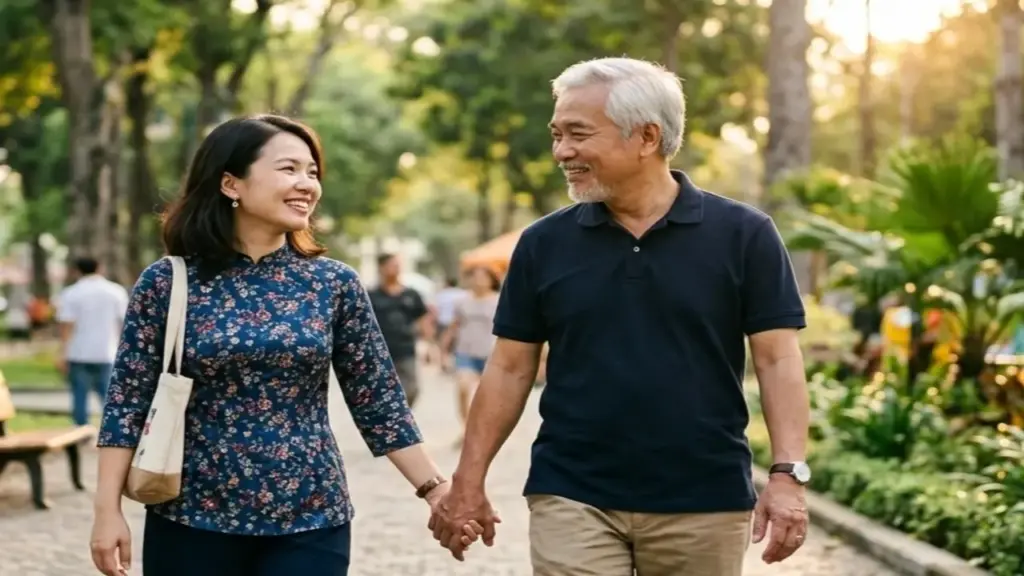 Lấy chồng lớn hơn nhiều tuổi, tôi nhận lại hạnh phúc không ngờ