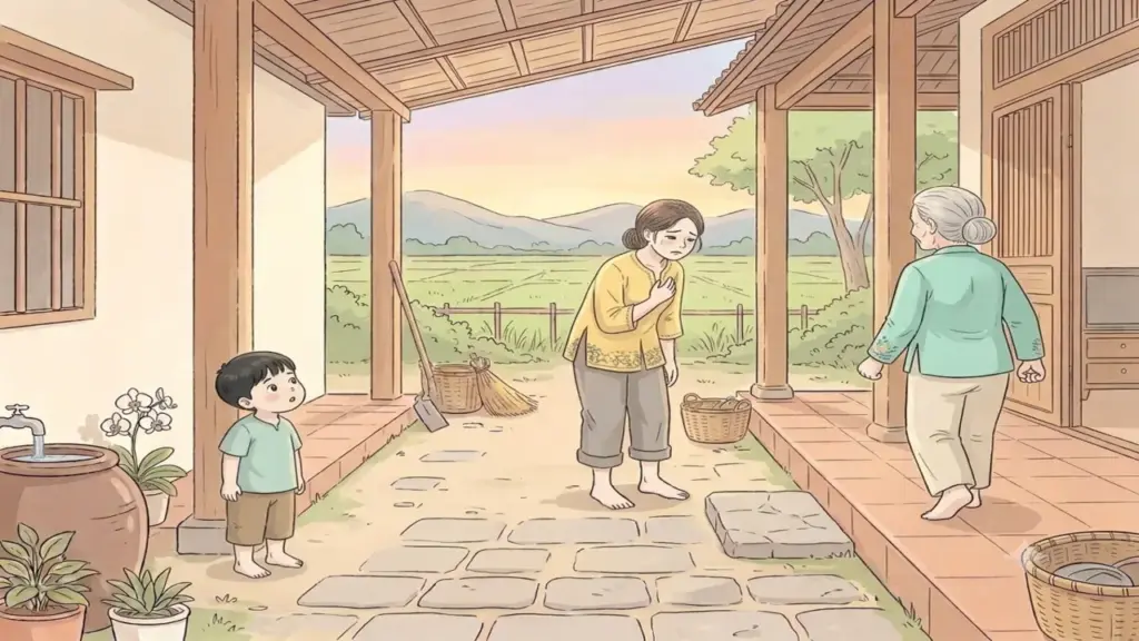 Mẹ chồng giận vì tôi mang hạt sen biếu thím bị ung thư