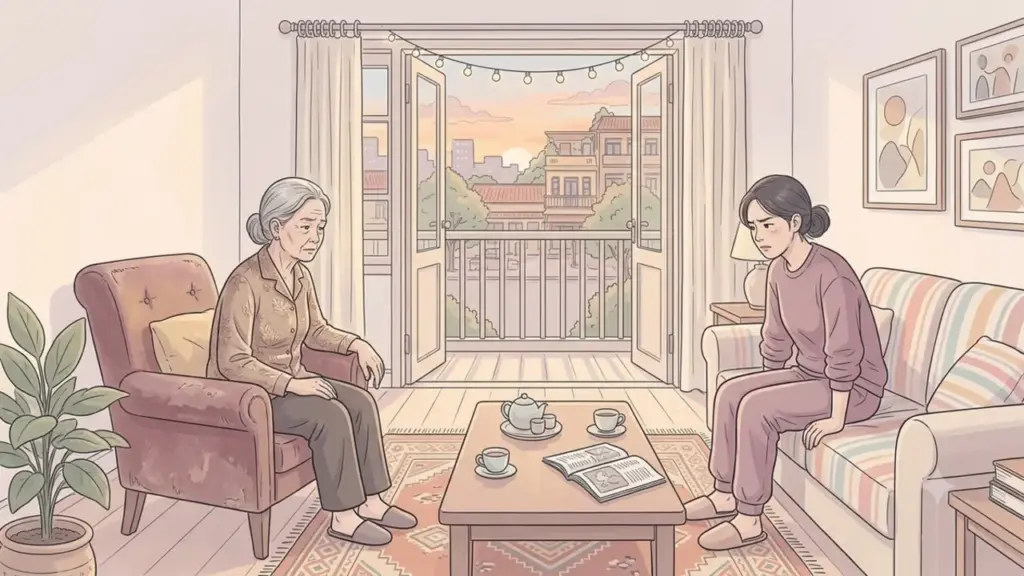 Tôi không muốn mẹ đẻ tới nhà mình chơi dù ở gần nhau