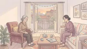 Tôi không muốn mẹ đẻ tới nhà mình chơi dù ở gần nhau